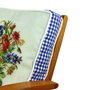 Aberto Design Cojín Lujoso YM1071, 50% Algodón/50% Poliéster, 42x42 cm, Suave y Cómodo para Decoración del Hogar